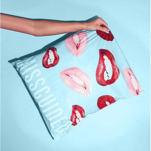 Printed Recycled Plastic Courier Bags Environmentally Friendly