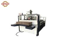 type carton semi automatique de 2600mm pliant et collant la vitesse 60m/Min de machine