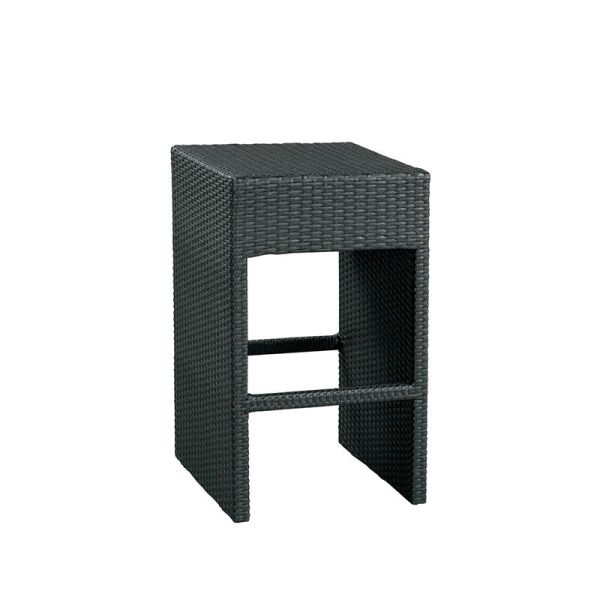 Stackable Height 700mm Depth 400mm Modern Wicker Bar Stools Durable
