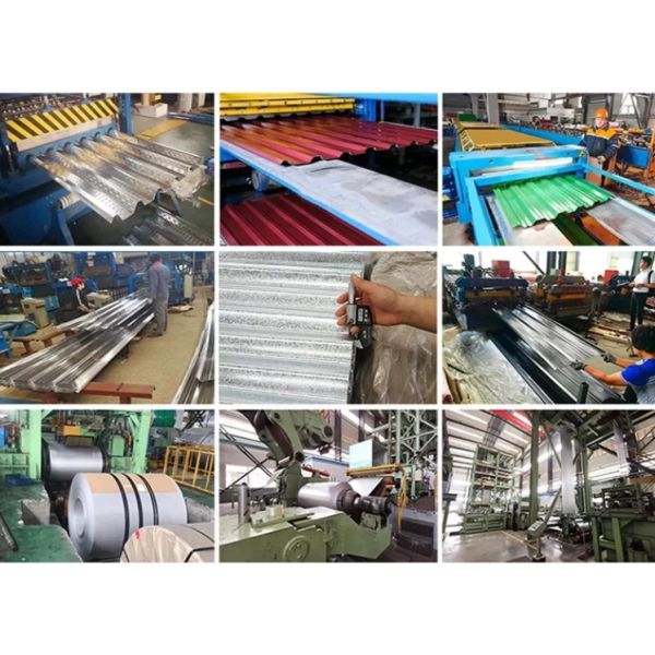 0.14-0.20MM Dx51d гофрировали металл настилая крышу горячий окунутый гальванизированный утюг