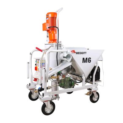 5.5KW M6 Advanced Electric Gypsum Plaster Spray Machine Pump