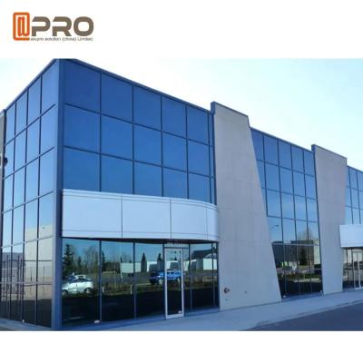 Energy-Efficient  black  and customized Glass Curtain Walls for Offices