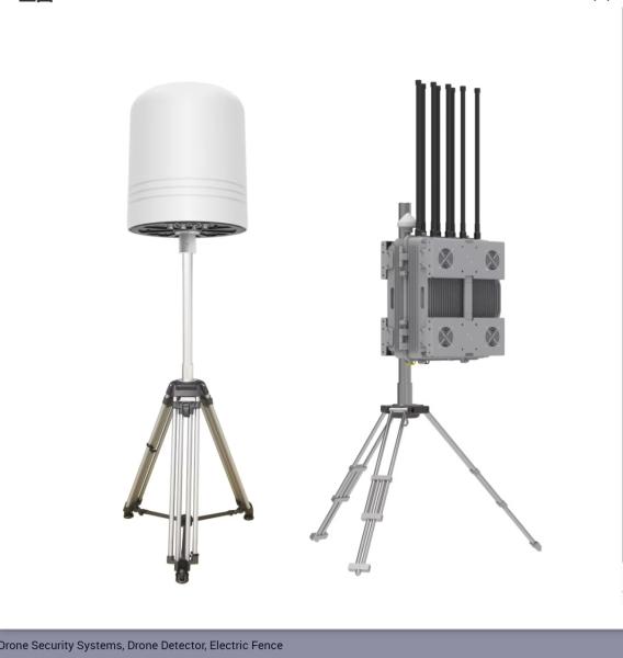 10km Long-range Drone Security Systems, Drone Detector, Electric Fence
