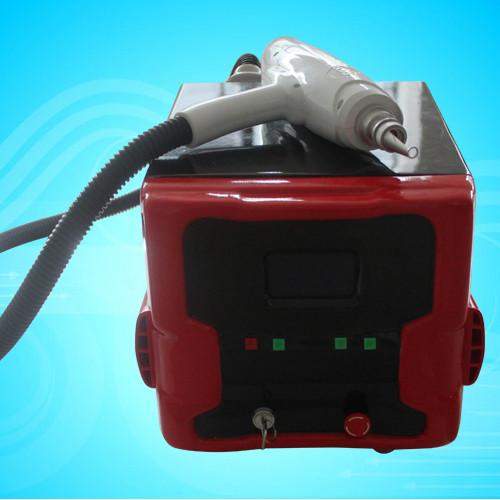 Portable 1064nm 532nm nd yag laser pulsed dye laser for tattoo removal skin rejuvenation