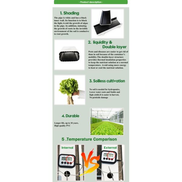 A Type Tower Hydroponics System For Agriculture Greenhouse