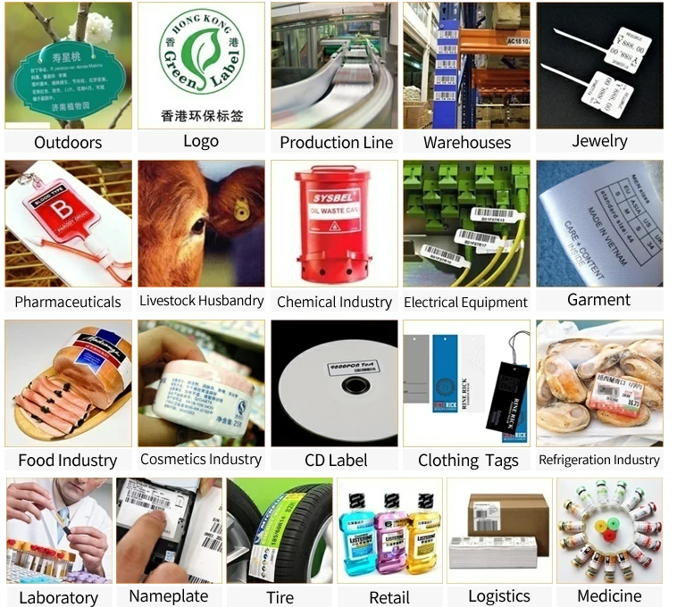 33mm*500m Wax-Based Ribbon for Label Printer COMPATIBLE Black Thermal Transfer Ribbon