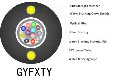 2m/3m/5m/10m/15m/20m/30m/50m/100m câble à goutte en fibre FTTH avec matériau LSZH