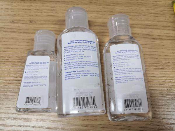 75% Alcohol Hand Washless Gel / Waterless Hand Sanitiser NDC Listed