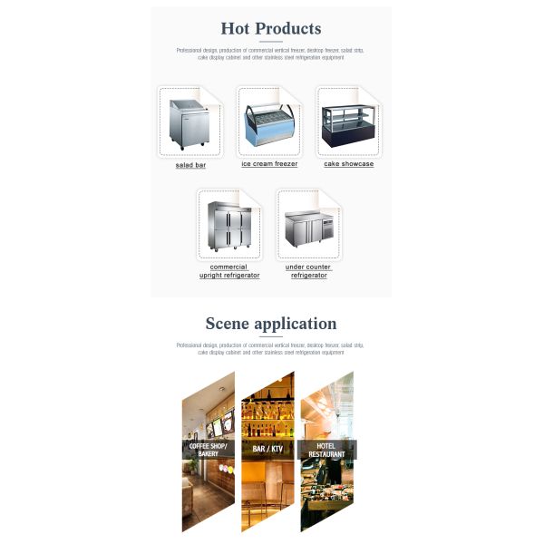 Stainless Steel 202 Gelato Ice Cream Pan for Ice Cream Freezer