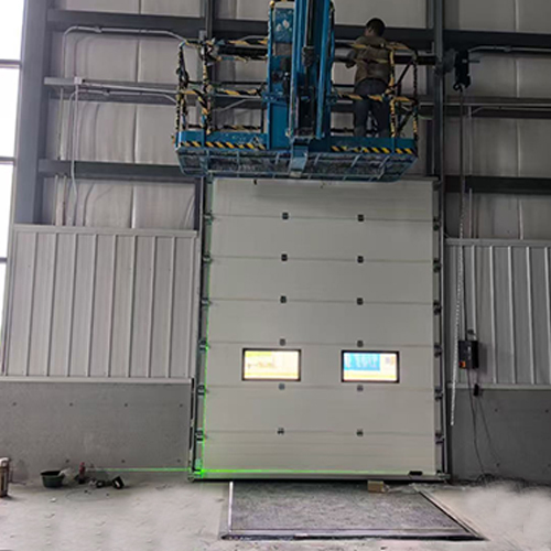 High-Frequency & Stable Operation Sectional Overhead Door For Logistics Transit Warehouses