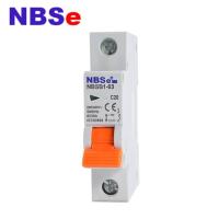 Disjoncteur de courbe du bâti 1P DZ47-63 EN60947-2 C de rail de vacarme