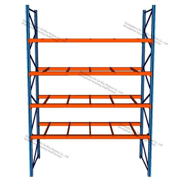 Selective Beam Shelving Heavy Duty Racking 8028Kg / Layer