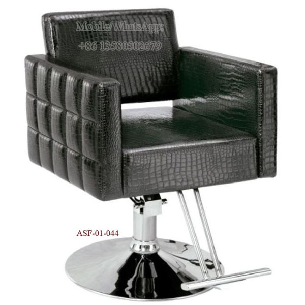 ASF-01-044 Old Classic Style Black Color Hair Salon Furniture Beauty Salon Barber Chair