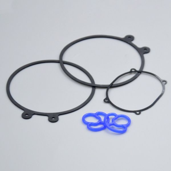 Custom Rubber Seals OEM/ODM ISO9001 Certified NBR Silicone/FKM EPDM Rubber Parts Cutting And Molding