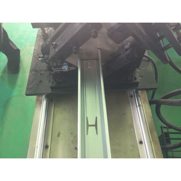 U / C Stud Roll Forming Machine , Galvanized Steel Stud Roll Forming Machine