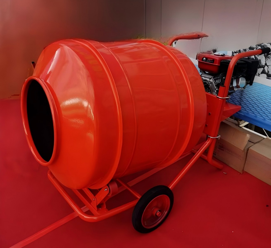 High-Performance Cement Plant Equipments With Corrosion-Resistant Mixing Drum And Mobile Handcart Frame