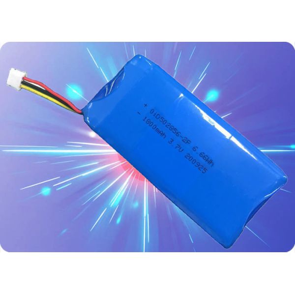 3.7V 1850mAh Lithium Polymer Battery with 300+ Cycles