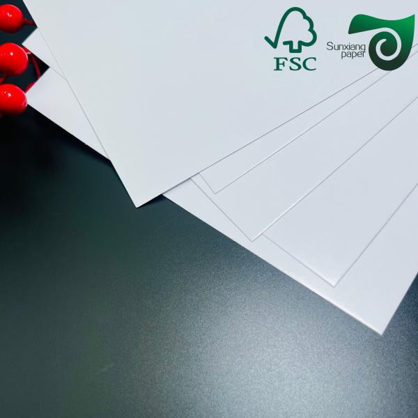 0.2mm 0.13mm Laser Printing Coated Synthetic Paper Non Tearable A4 Size Cardboard