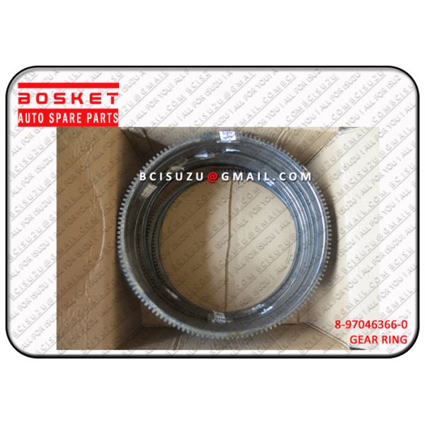 8-97046366-0 Isuzu Replacement Parts Npr66 4hf1 Flyweel Gear Ring 8970463660