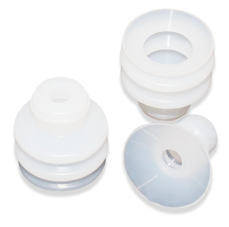 Las piezas de encargo industriales de la goma de silicona equipan con inyector para el manipulante neumático