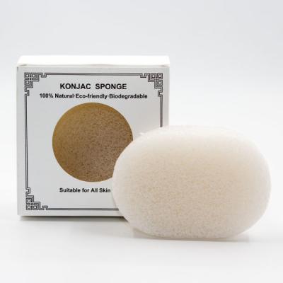 Esponja Konjac oval biodegradável