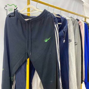 Men's Cotton Used Brand Clothes Casual Training Jogger Pants Comfortable Fitness