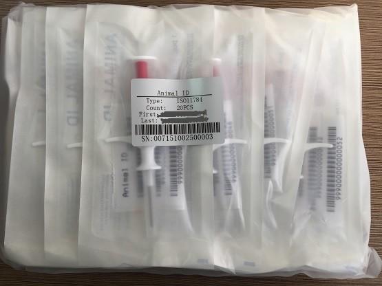 Hitag - S256 EM4305 Smaller Animal Microchip ISO Compliant Transponder Unique ICAR NO
