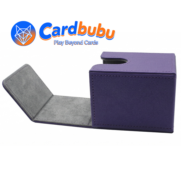 Durable 100 Count Storage Box PU Yugioh Deck Box  For Trading Cards  Magic