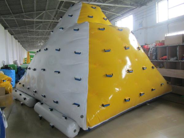 iceberg de flutuação inflável de encerado do PVC de 0.9mm usado no lago