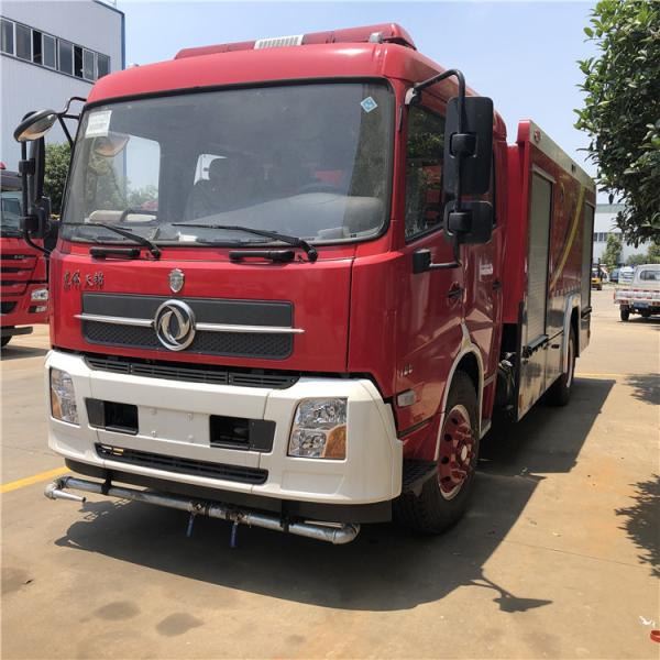 4X2 EURO 3 DONGFENG 8000 LITROS RHD LHD Caminhão-tanque de bombeiros Caminhão de combate a incêndios