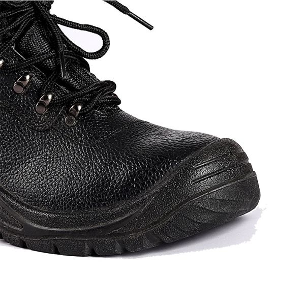 S3 CE Black Leather Steel Toe Prevent Puncture Anti Static Tiger Master Brand Safety Shoes