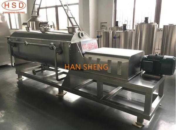 Mirror Polishing Hollow Paddle Dryer For Chicken Manure