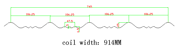 Rolo hidráulico/manual da telha de Decoiler que forma a máquina por estações da corrente 14