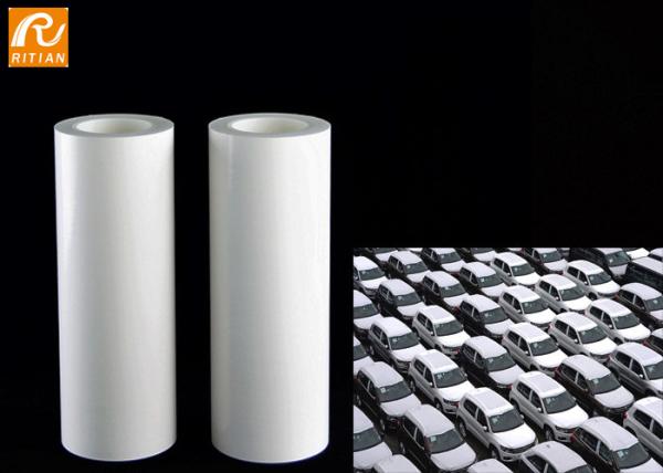 60 Microns Car Transport Protection Film Solvent Based Acrylic RoHS Approved