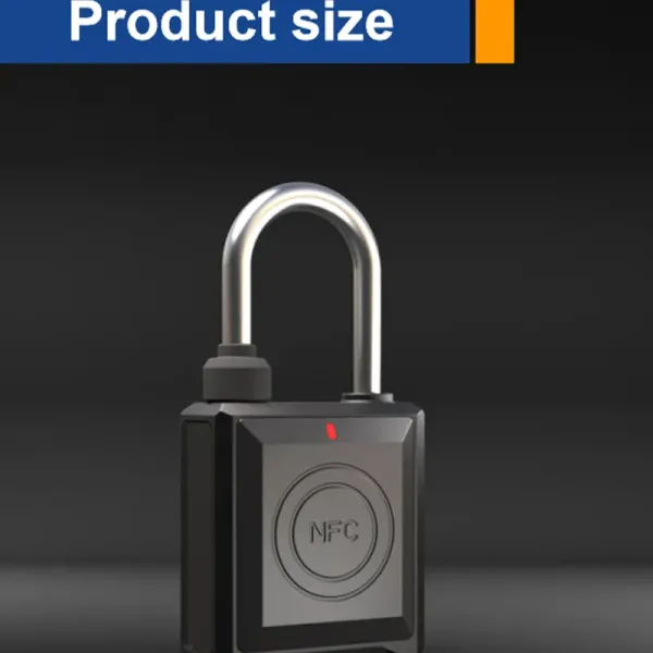 Green and Eco-Friendly NFC Smart Lock No Battery No Maintenance NFC Mobile-Touch Unlocking