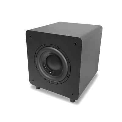 300W Powered Subwoofer For Home Theater System Subwoofer Loudspeaker With RCA Inputs Outputs