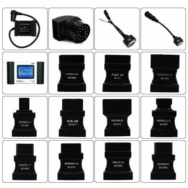 Hot Sale original SPX AutobossA320*240 V30 auto diagnostic scanner universal car scanner AS launch x431 diagun iii 2 ii