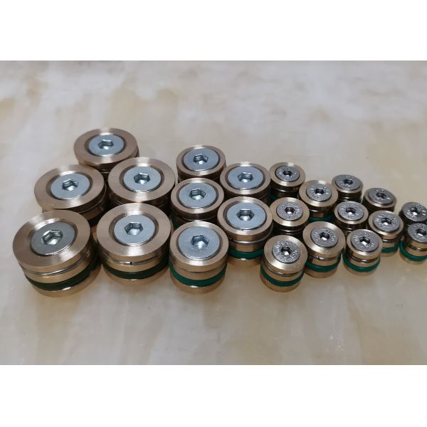 MISUMI Mold Cooling Components 10mm Dia Brass Mould Cooling Circuit Water Plugs