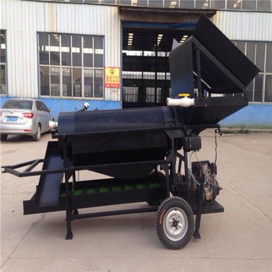 Gold Wash Plante Rotary Trommel Vibrating Screen Capacity 10T/H For Mineral Screening