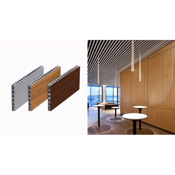 Fireproof Aluminum Honeycomb Panel OEM Accepted Protective Film Designed for Easy Installation and Long Term Reliability