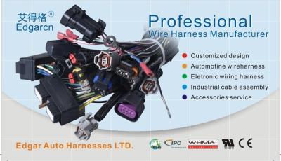100 - 1800mm Engine Wiring Harness Assembly For Caterpillar Cat C7 Excavator