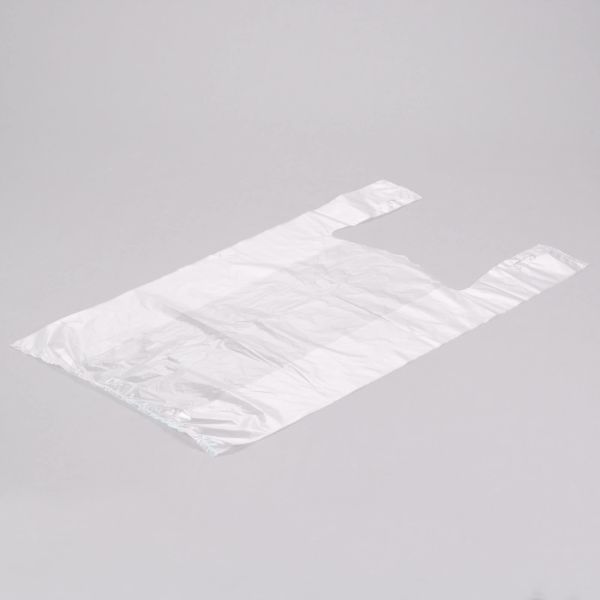 1 / 6 Size 0.51 Mil Unprinted Clear Retail Bags Plastic T Shirt Type