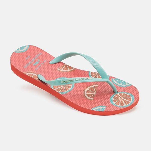 Styles d'impression tropicale Flip-flops féminins Fitflop sandales d'été pour décontracté
