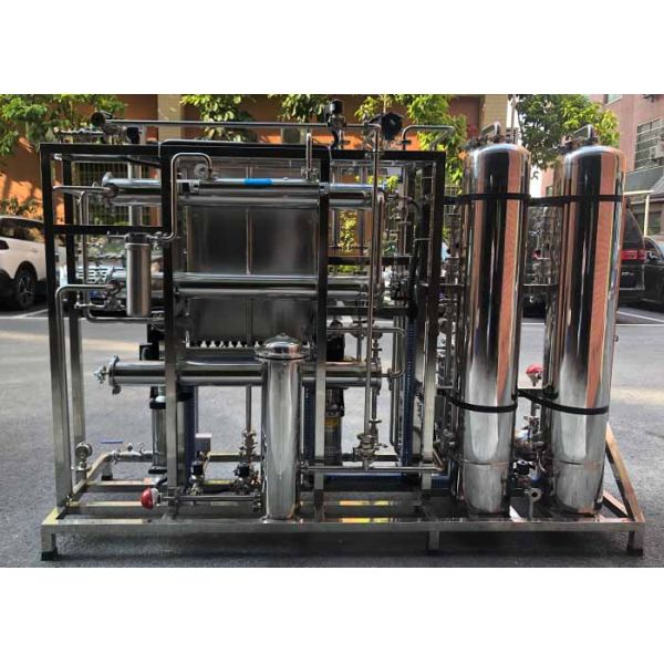 250 LPH Heat Disinfection Ultrapure RO EDI System For Medical