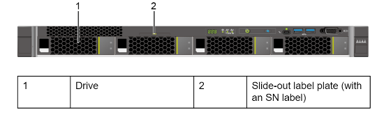 Virtualization 1U Rack Huawei Fusion Server 1288H V6 32 DDR4 DIMMs