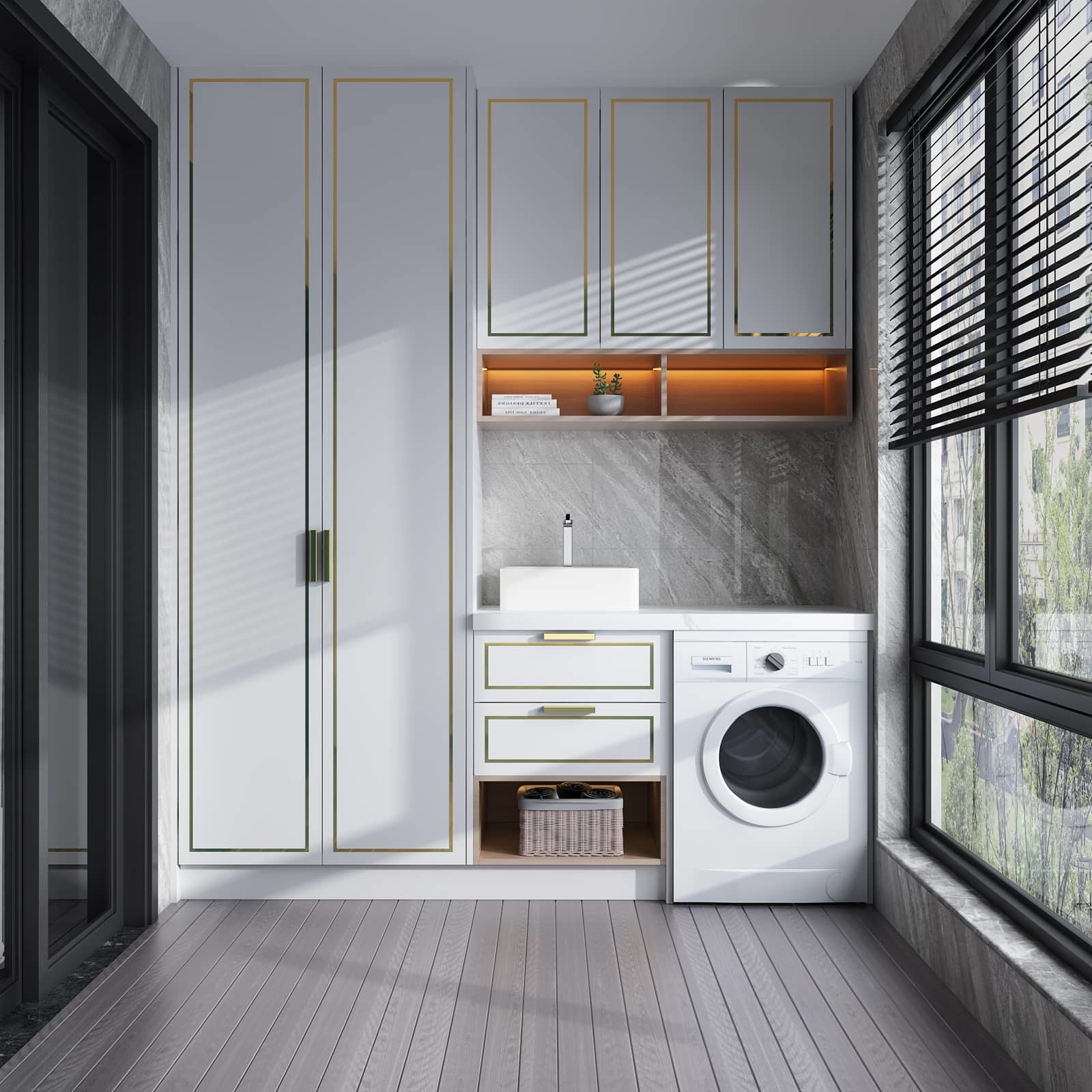 Armoire de rangement réglable en acier inoxydable SS304 SS410 poli OEM