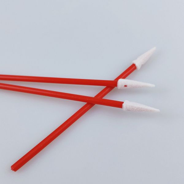 100pcs промышленная польза красные PP вставляет мини остроконечную пробирку пены для чистки шлемофона