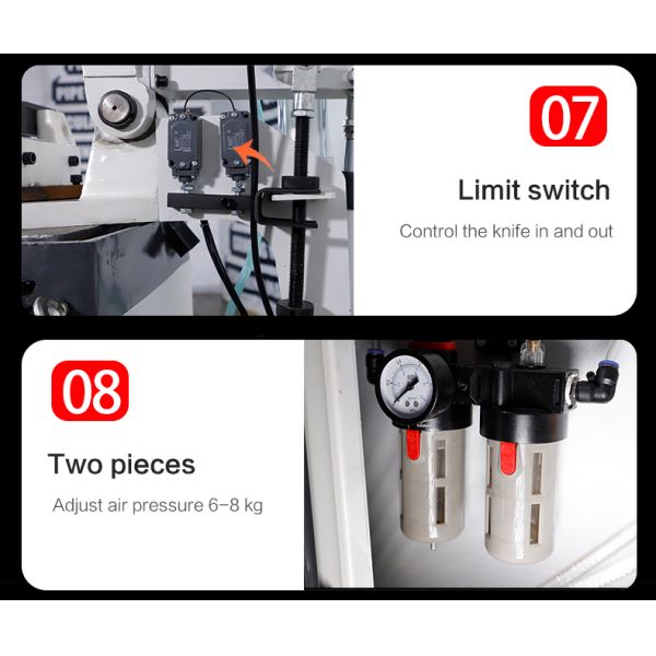 275AC Pneumatic Pipe Cutting Machine No Burrs No Dust Semi Automatic