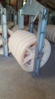 Bloque de polea de conductor de gran diámetro 20KN 40KN 60KN Carga nominal