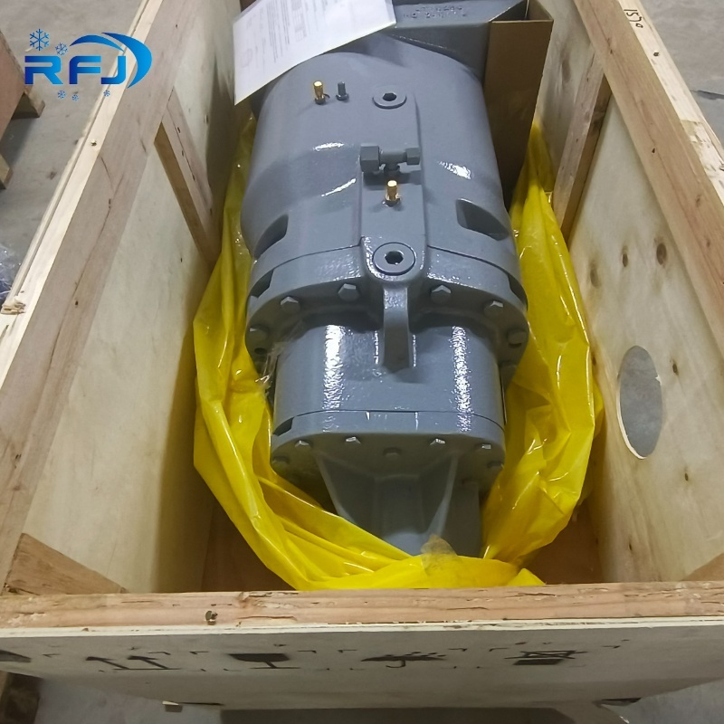 06TVW680 225HP R134a Industrial Water Cooled Screw AC Refrigeration Compressor